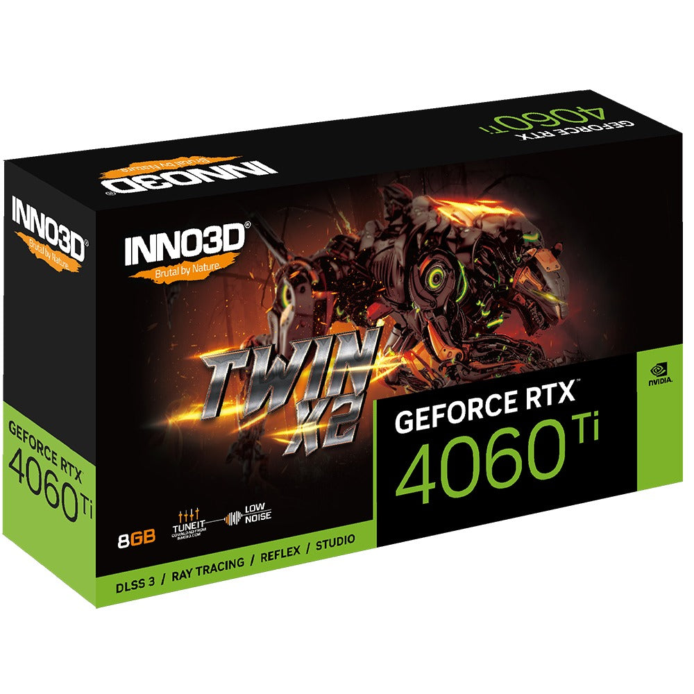 Inno3D GeForce RTX 4060 Ti Twin X2 8GB GDDR6 Graphics Card