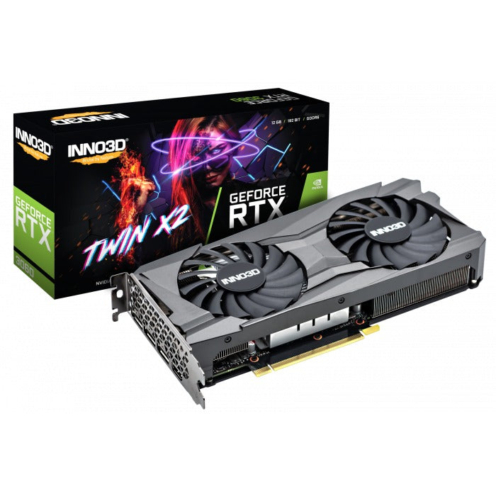 Inno3D GeForce RTX 3060 Twin X2 LHR 12GB GDDR6 Graphics Card