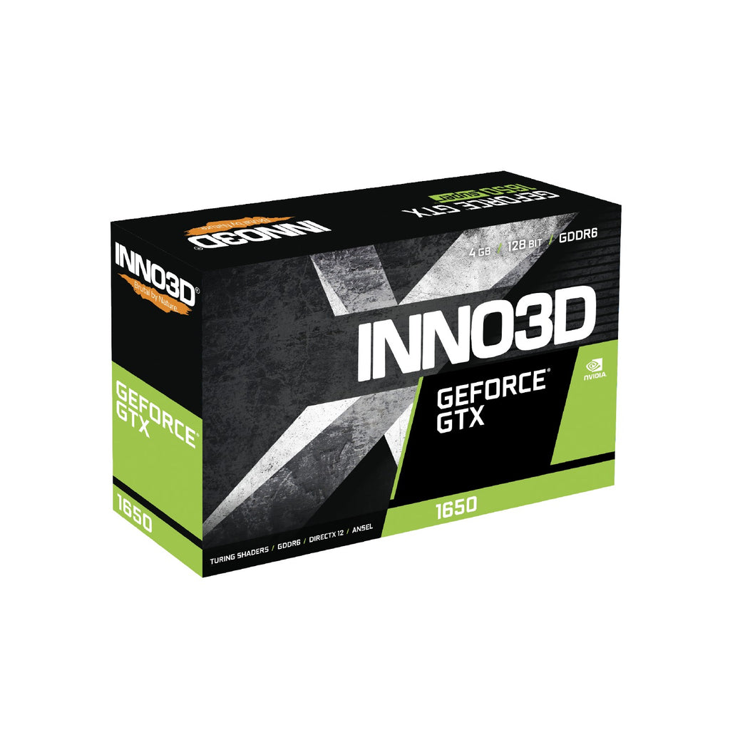 Inno3D GeForce GTX 1650 Twin X2 OC V2 4GB GDDR6 Graphics Card