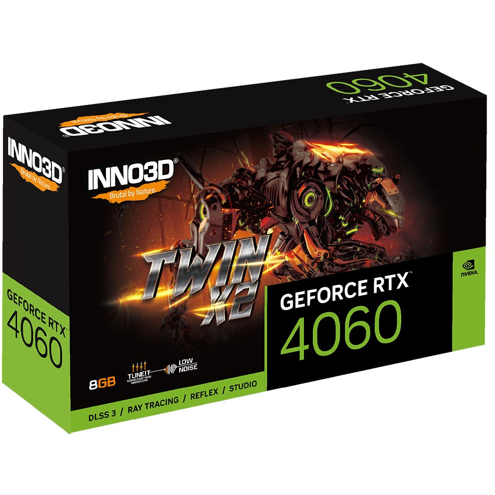 Inno3D GeForce RTX 4060 Twin X2 8GB GDDR6 Graphics Card