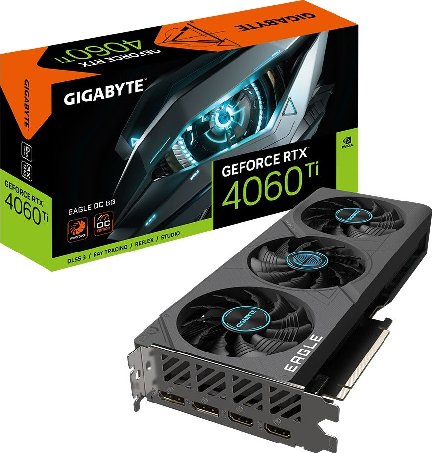 Gigabyte GeForce RTX 4060 Ti Eagle OC 8GB GDDR6 Graphics Card