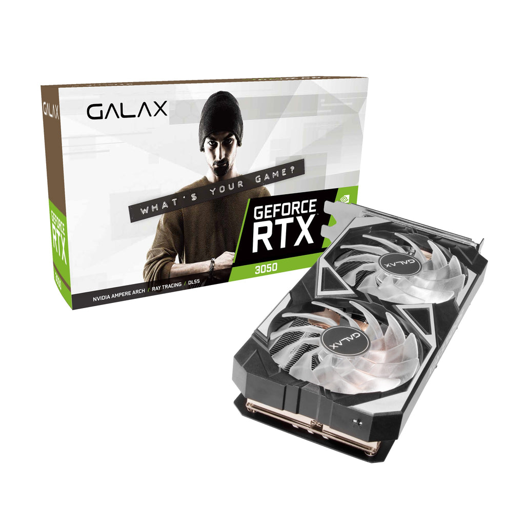 Galax GeForce RTX 3050 EX 1-Click OC 8GB GDDR6 Graphics Card