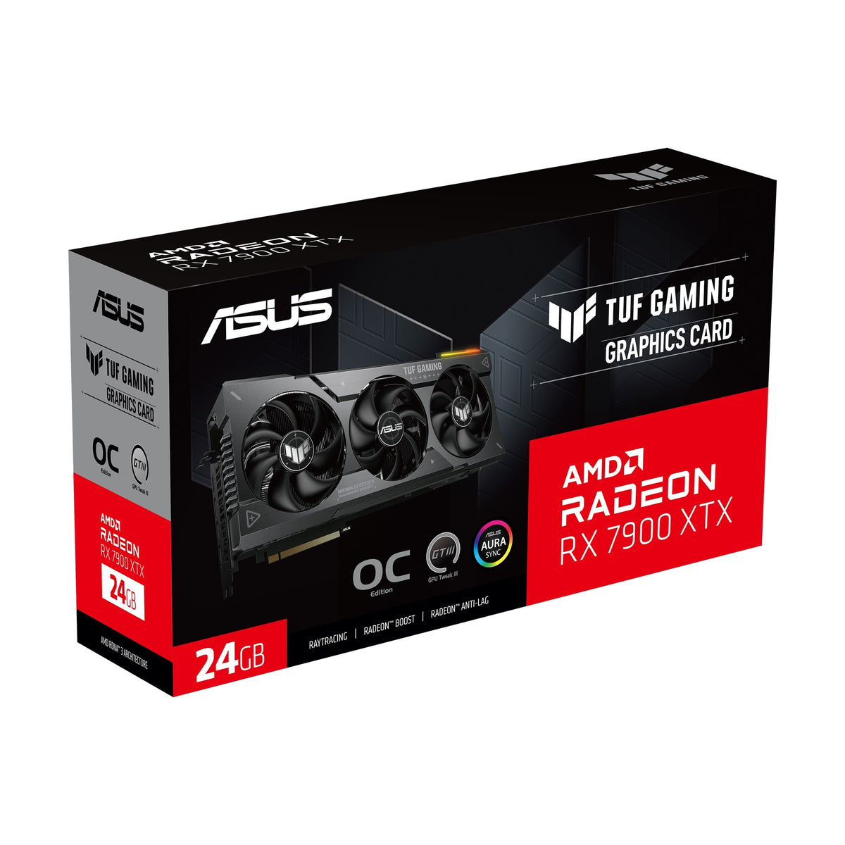 ASUS TUF Gaming Radeon RX 7900 XTX OC 24GB GDDR6 Graphics Card