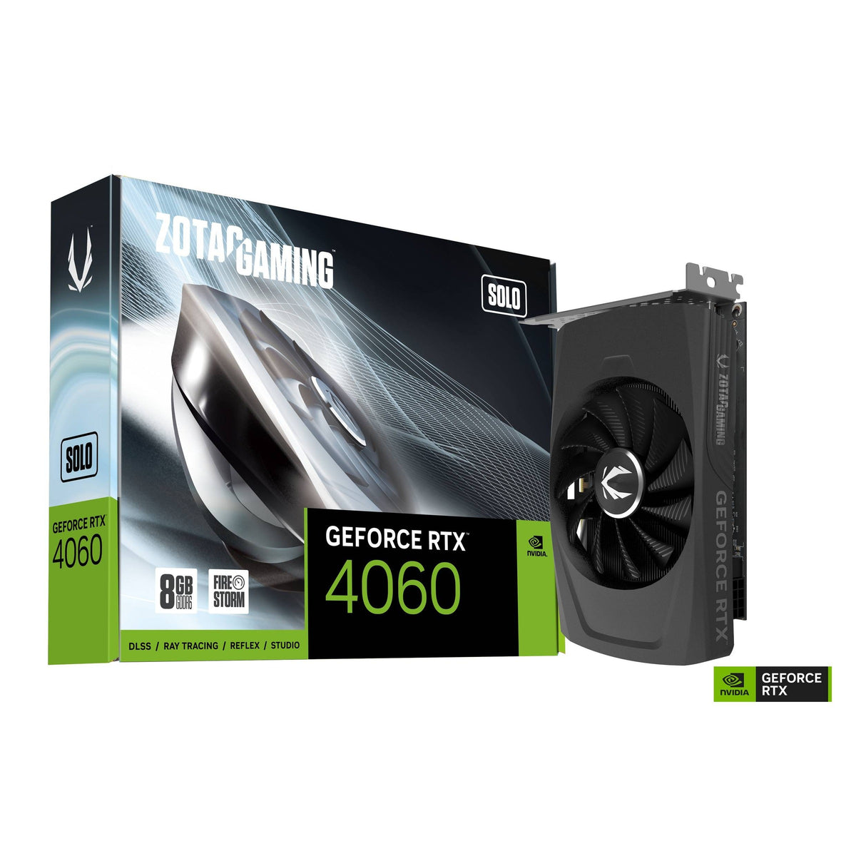 ZOTAC GeForce RTX 4060 Solo 8GB GDDR6 Graphics Card