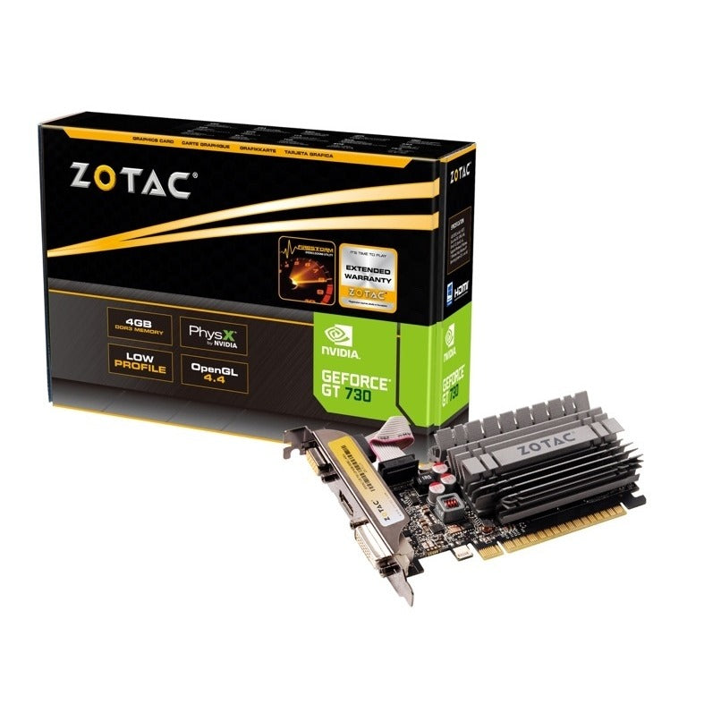 ZOTAC GeForce GT 730 Zone Edition 4GB DDR3 Graphics Card