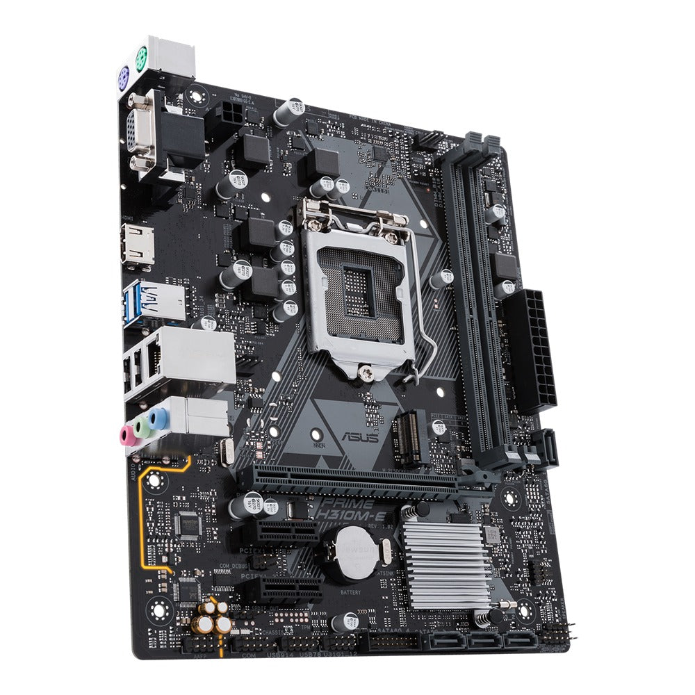 ASUS Prime H310M-E Micro-ATX Motherboard – Intel H310, LGA 1151, DDR4