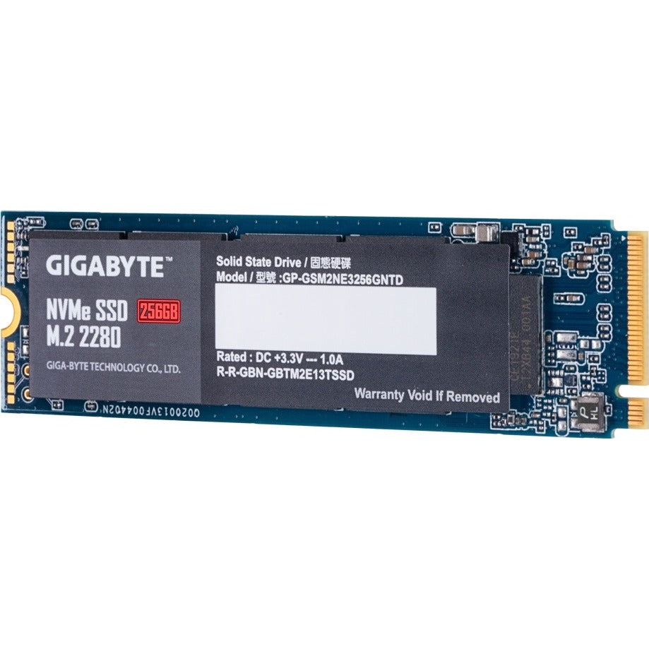 Gigabyte 256GB NVMe M.2 2280 PCIe Gen3 SSD – Internal Solid State Drive