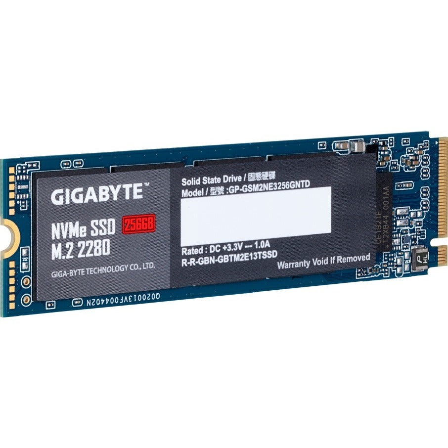 Gigabyte 256GB NVMe M.2 2280 PCIe Gen3 SSD – Internal Solid State Drive