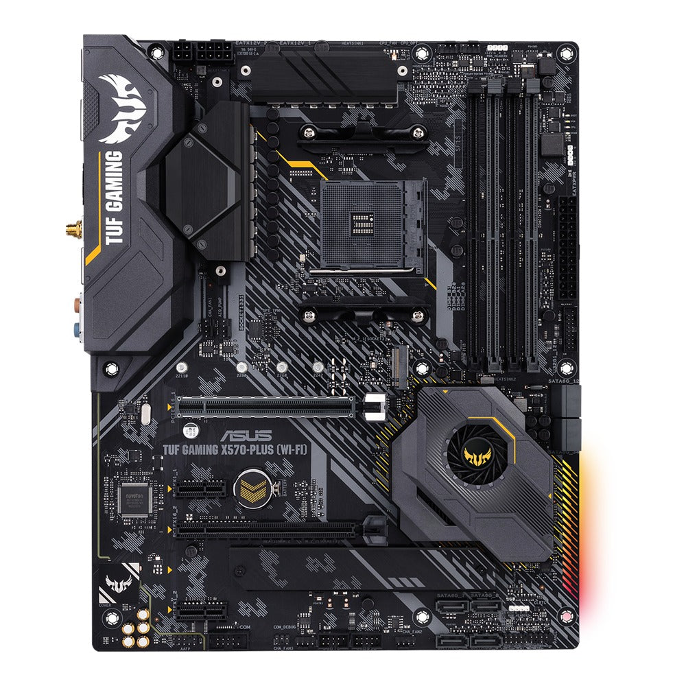ASUS TUF Gaming X570-Plus (Wi-Fi) ATX Motherboard – AMD X570, AM4, DDR4