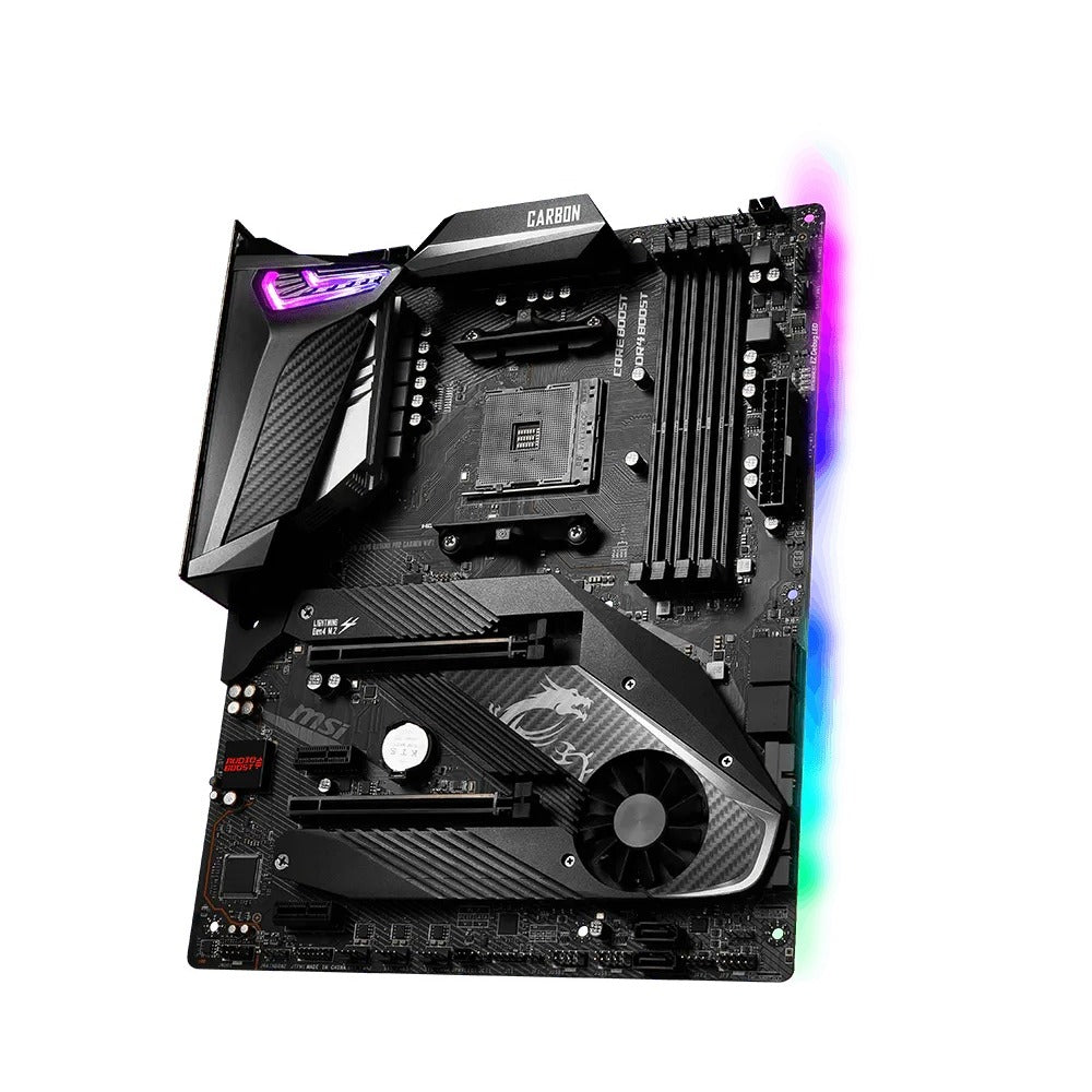 MSI MPG X570 Gaming Pro Carbon WiFi ATX Motherboard – AMD X570, AM4, DDR4