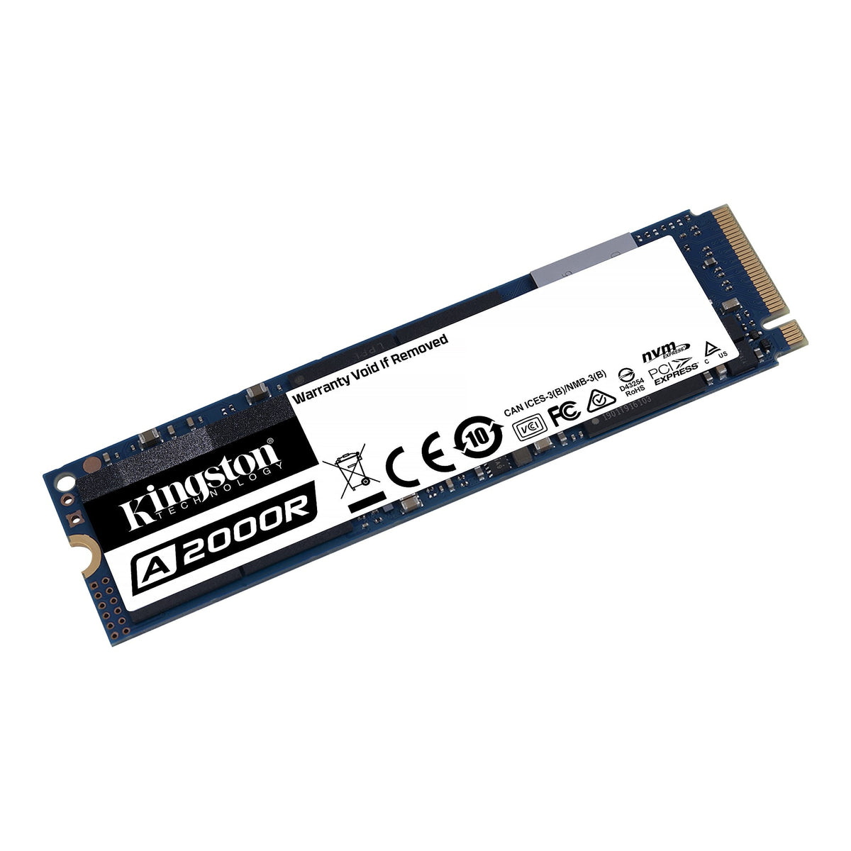 Kingston A2000 250GB M.2 NVMe SSD – Internal Solid State Drive