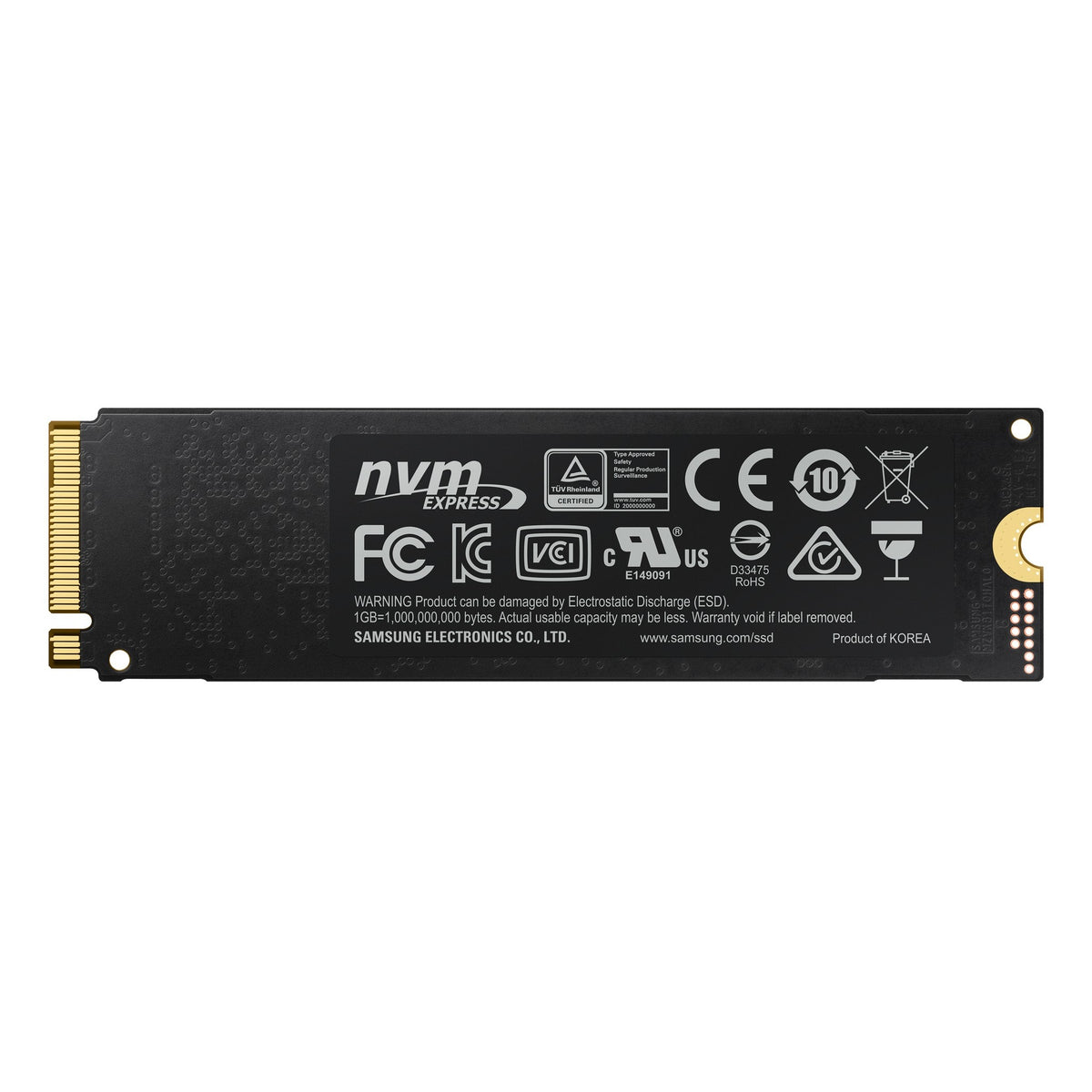 Samsung 970 EVO Plus 500GB M.2 NVMe SSD – Internal Solid State Drive