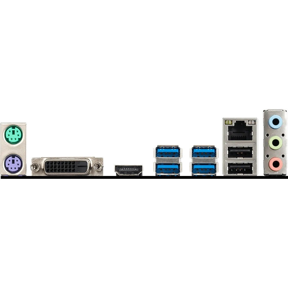 MSI A320M-A PRO Micro-ATX Motherboard – AMD A320, AM4, DDR4