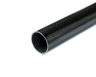 3K Roll-wrapped Carbon Fiber Tube (Hollow)12mm(OD)*10mm(ID)*500mm(L)