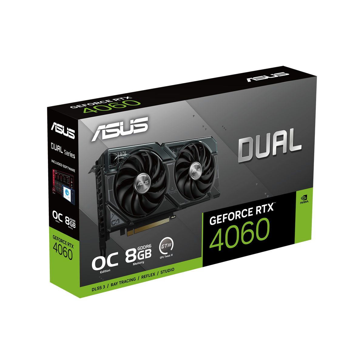 ASUS GeForce RTX 4060 Dual OC 8GB GDDR6 Graphics Card