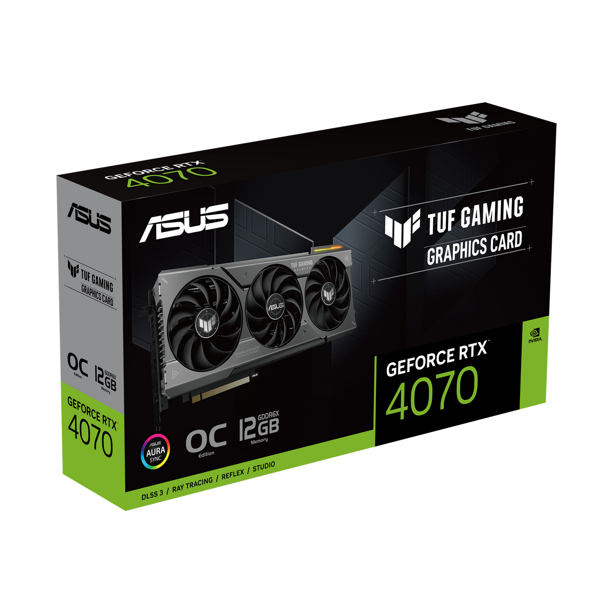 ASUS GeForce RTX 4070 TUF Gaming OC 12GB GDDR6X Graphics Card