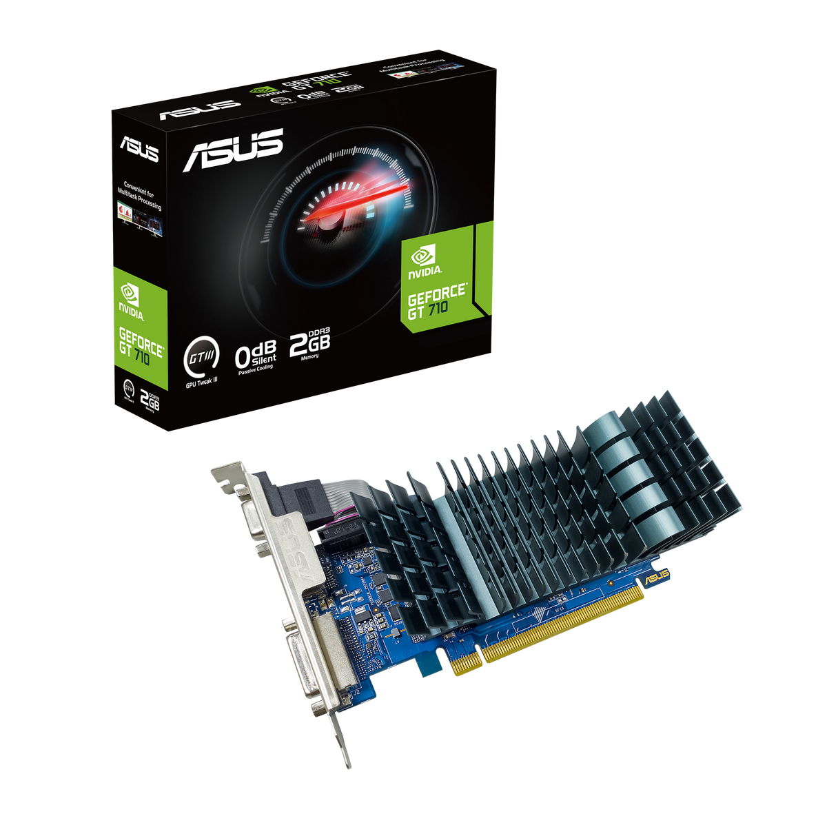 ASUS GeForce GT 710 EVO 2GB DDR3 Graphics Card