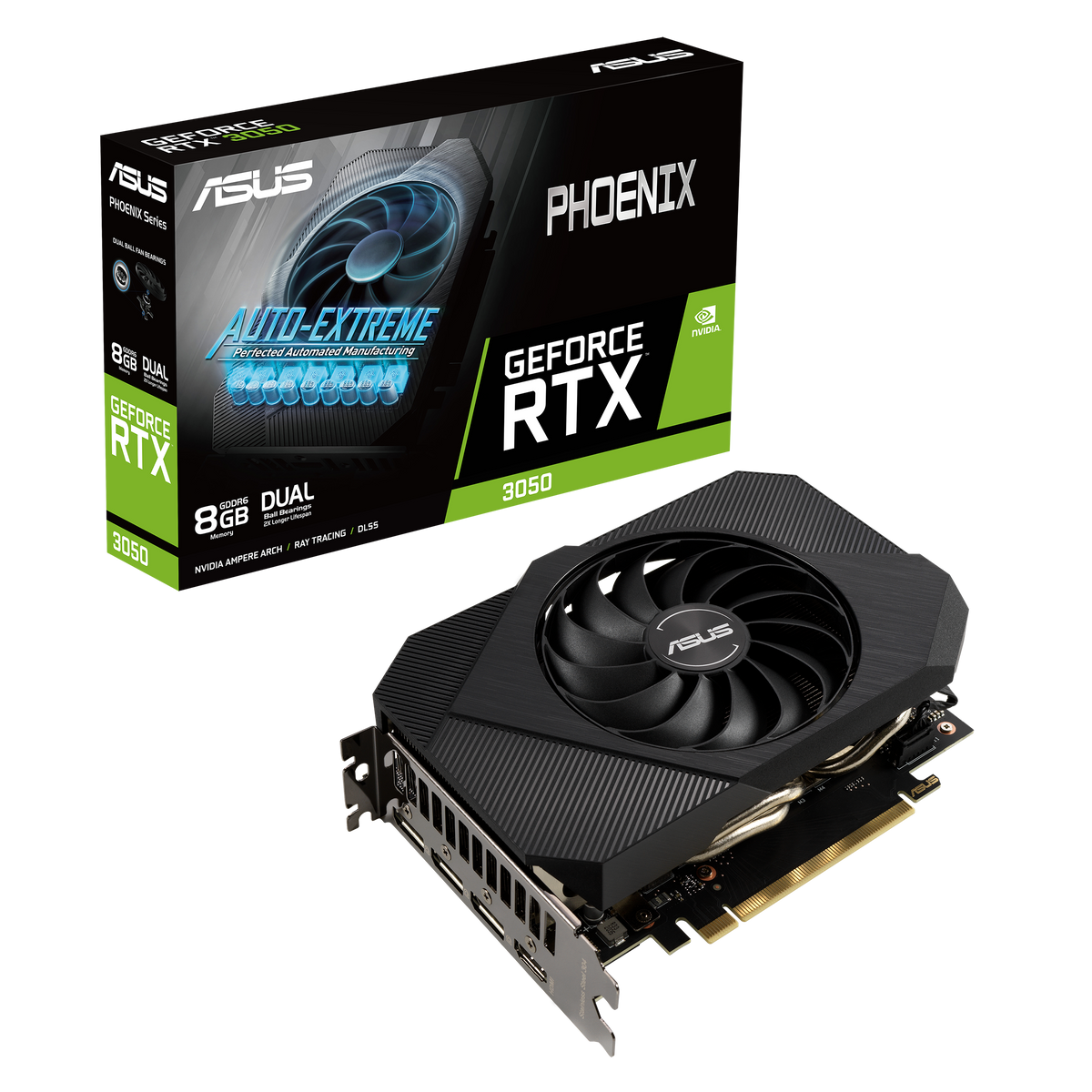 ASUS GeForce RTX 3050 Phoenix 8GB GDDR6 Graphics Card