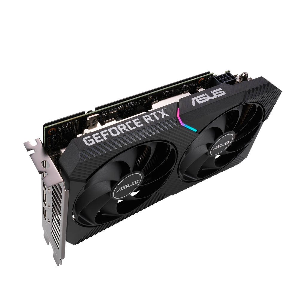 ASUS GeForce RTX 3050 Dual OC LHR 8GB GDDR6 Graphics Card