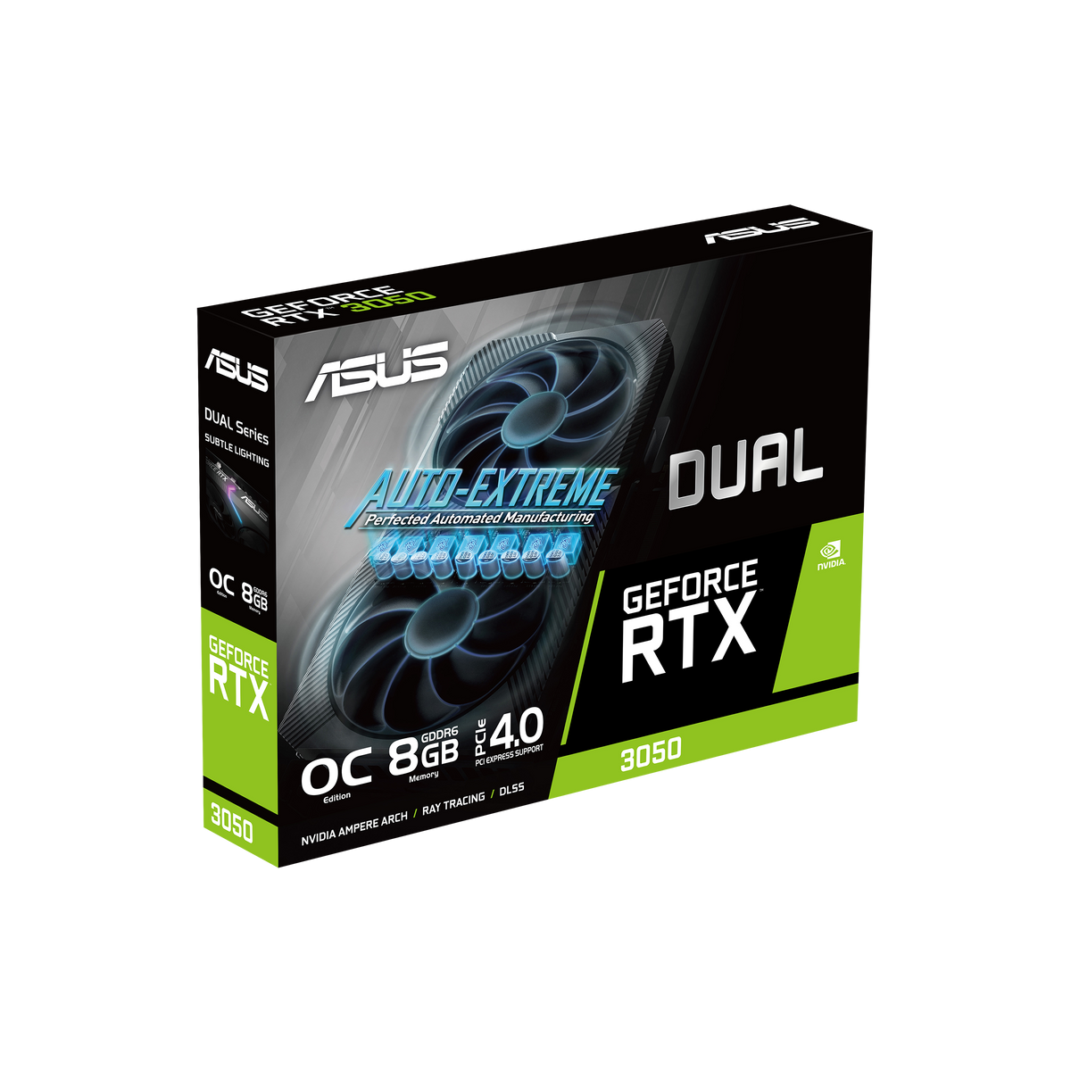 ASUS GeForce RTX 3050 Dual OC LHR 8GB GDDR6 Graphics Card