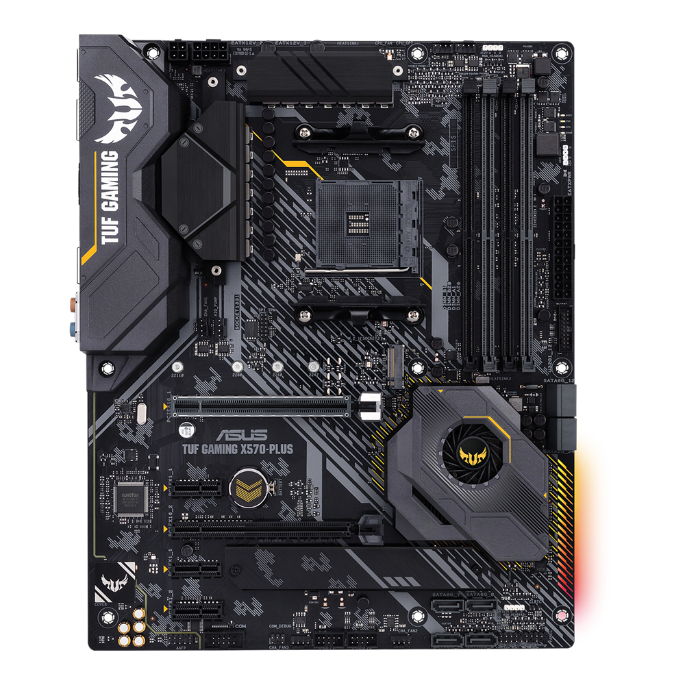 ASUS TUF Gaming X570-Plus ATX Motherboard – AMD X570, AM4, DDR4