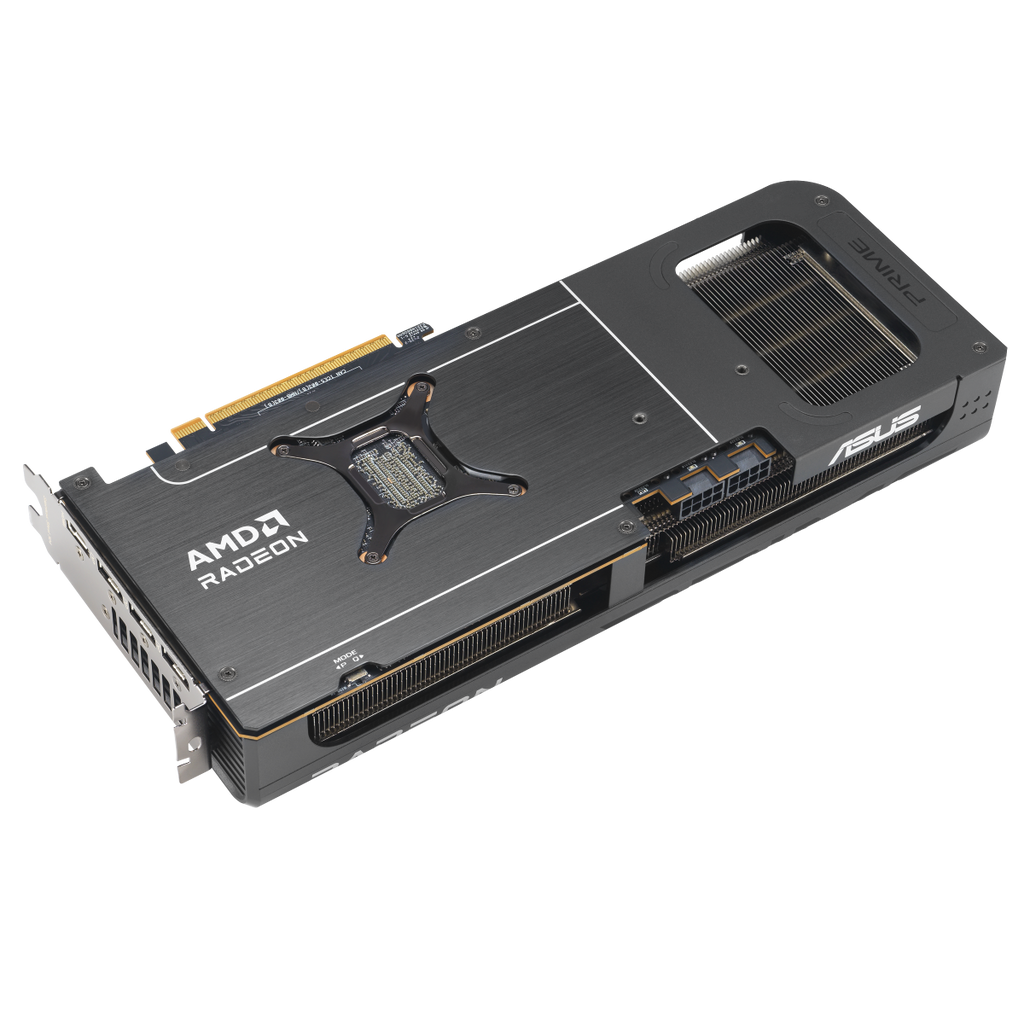 ASUS Prime Radeon RX 9070 GRE EVO OC Edition 12GB GDDR6 Graphics Card - backplate