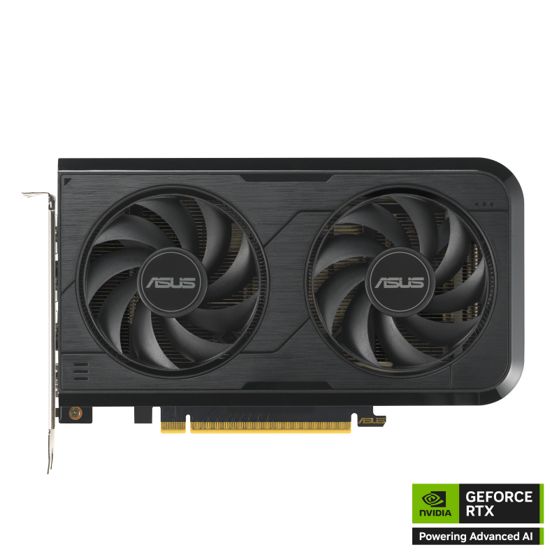 ASUS Dual GeForce RTX 5050 8GB OC Edition Graphics Card front view