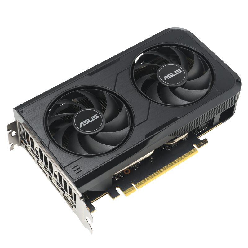 ASUS Dual GeForce RTX 5050 8GB OC Edition Graphics Card backplate view